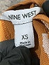 Nine West 100% Polyester Solid Gold Shorts Size XS - photo 4