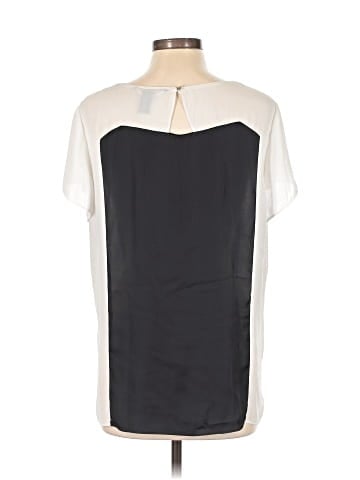 White House Black Market Short Sleeve Blouse (view 2)