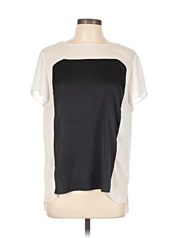 White House Black Market Short Sleeve Blouse (view 1)