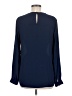 Bellatrix 100% Polyester Blue Long Sleeve Blouse Size M - photo 2