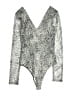 Socialite Silver Bodysuit Size M - photo 2