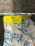Roberta Roller Rabbit 100% Cotton Teal 3/4 Sleeve Blouse Size M - photo 4