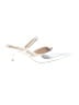 Sweet Life Metallic White Heels Size 7 1/2 - photo 1