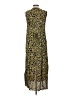 Solitaire Animal Print Gold Casual Dress Size EU 40 / US 10 - photo 2