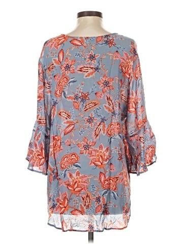 Democracy 3/4 Sleeve Blouse (view 2)