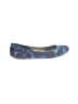 Nine West Graphic Blue Flats Size 6 1/2 - photo 1