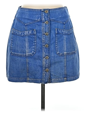 Signature 8 Denim Skirt (view 1)