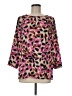 CATHERINE Catherine Malandrino Pink 3/4 Sleeve Blouse Size M - photo 1