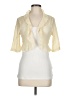 Connected Apparel Ivory Cardigan Size 8 - photo 1