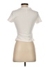 Missguided Ivory Short Sleeve Turtleneck Size S - photo 2