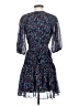 Ted Baker London 100% Polyester Floral Blue Cocktail Dress Size 2 (0) - photo 2