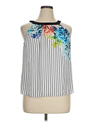 Worthington Sleeveless Blouse (view 1)