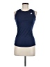 Asics 100% Polyester Blue Active Tank Size M - photo 1