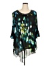 Catherines 100% Polyester Teal 3/4 Sleeve Blouse Size 2X - photo 1