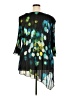 Catherines 100% Polyester Teal 3/4 Sleeve Blouse Size 2X - photo 2