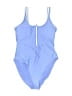 Old Navy Solid Blue One Piece Swimsuit Size S - photo 1