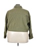 Torrid 100% Cotton Green Jacket Size 4X Plus (4) - photo 2