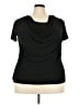 Roz & Ali Black Short Sleeve Turtleneck Size 3X - photo 1