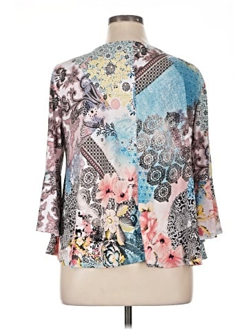 New Directions 3/4 Sleeve Blouse (view 2)