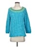 Ruby Rd. Teal Pullover Sweater Size S - photo 1