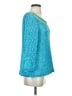 Ruby Rd. Teal Pullover Sweater Size S - photo 4