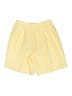 BonWorth 100% Polyester Solid Yellow Athletic Shorts Size XL Petite - photo 2