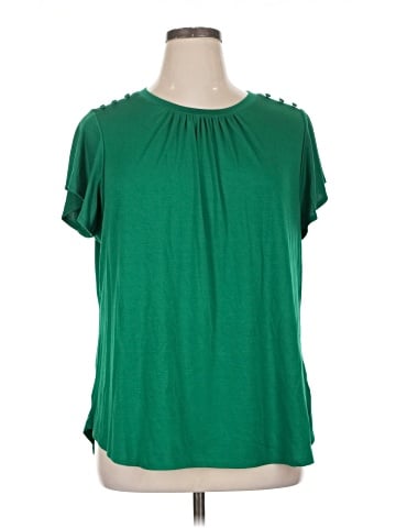 Liz Claiborne Short Sleeve T-Shirt (view 1)