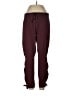 PrAna Solid Burgundy Track Pants Size L - photo 1