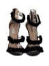 Bebe 100% Synthetic Black Sandals Size 8 - photo 2