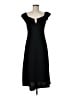Max Studio Solid Black Casual Dress Size M - photo 1