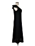 Max Studio Solid Black Casual Dress Size M - photo 4