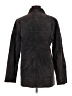 Moda International 100% Polyester Brown Black Coat Size M - photo 2