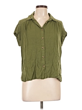 Rose + Olive Short Sleeve Blouse