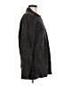 Moda International 100% Polyester Brown Black Coat Size M - photo 4