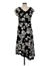 Nanette Lepore 100% Polyester Floral Black Cocktail Dress Size 8 - photo 2
