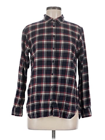 Uniqlo Long Sleeve Button-Down Shirt (view 1)