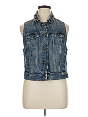 American Eagle Outfitters Denim Vest (view 1)