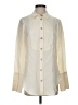 J.Crew Collection Color Block Ivory Long Sleeve Blouse Size 2 - photo 1