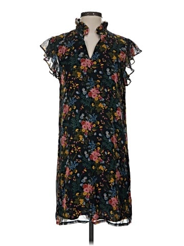 Madewell Madewell x No.6 Silk Beacon Dress in Garden Bouquet (view 1)