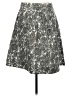 J.Crew 100% Silk Camo Silver Silk Skirt Size 6 - photo 2