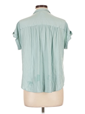 Rose + Olive Short Sleeve Blouse (view 2)