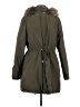New Look 100% Polyester Green Coat Size 6 - photo 1