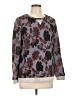 Le Lis 100% Polyester Paisley Gray Pullover Sweater Size L - photo 1