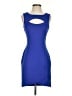 Guess Color Block Blue Cocktail Dress Size 4 - photo 1