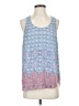 Daniel Rainn 100% Polyester Blue Sleeveless Top Size S - photo 1