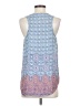 Daniel Rainn 100% Polyester Blue Sleeveless Top Size S - photo 2