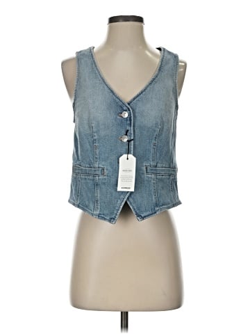 Express Denim Vest (view 1)