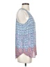 Daniel Rainn 100% Polyester Blue Sleeveless Top Size S - photo 4