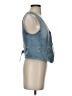 Express Blue Denim Vest Size S - photo 4
