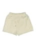 Shein Solid Ivory Athletic Shorts Size S - photo 1